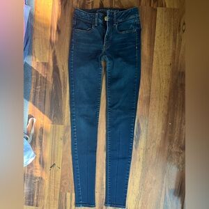 American Eagle Outfitters Dark Blue Jeggings